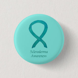 Badge Rond 2,50 Cm Scleroderma Sensibilisation Ruban Pins Personnalis