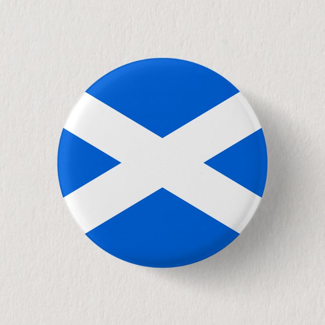 Badge Rond 2,50 Cm Scottish Flag Pinback Button arc (Devant)