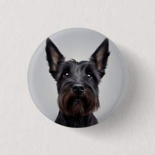 Badge Rond 2,50 Cm Scottish Terrier