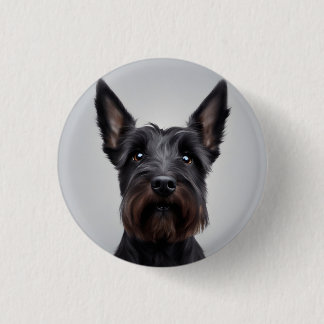 Badge Rond 2,50 Cm Scottish Terrier