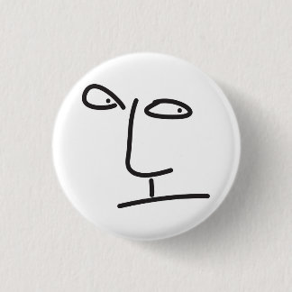 Badge Rond 2,50 Cm scribbbleface
