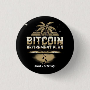 Badge Rond 2,50 Cm Sécurisez votre avenir avec un plan de retraite Bi