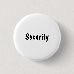 Badge Rond 2,50 Cm Sécurité