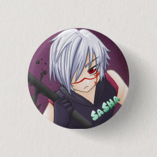Badge Rond 2,50 Cm Seikon aucun Qwaser ; Sasha