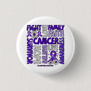 Badge Rond 2,50 Cm Sensibilisation à la violence familiale - Lutter c