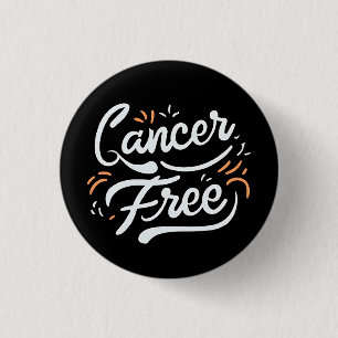 Badge Rond 2,50 Cm sensibilisation au cancer du sein sans cancer