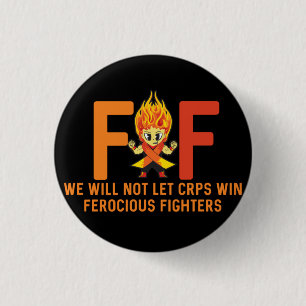 Badge Rond 2,50 Cm Sensibilisation aux CRPS