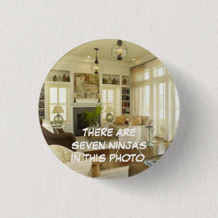 Badge Rond 2,50 Cm Sept Ninjas…