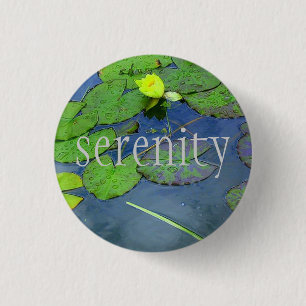 Badge Rond 2,50 Cm sérénité