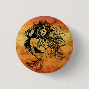 Badge Rond 2,50 Cm Série de voyage d'Opsona, bouton de sérénité