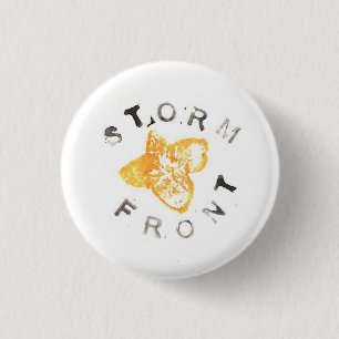 Badge Rond 2,50 Cm SF jaune