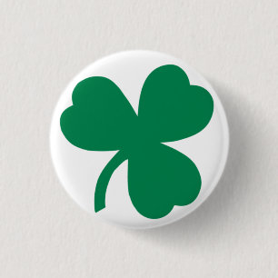 Badge Rond 2,50 Cm Shamrock