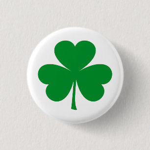 Badge Rond 2,50 Cm Shamrock