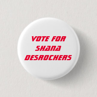 Badge Rond 2,50 Cm Shana DesRochers