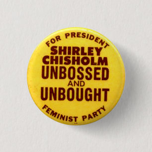 Badge Rond 2,50 Cm Shirley Chisolm - bouton