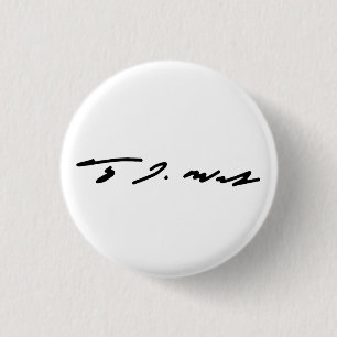 Badge Rond 2,50 Cm Signature Tim Walz