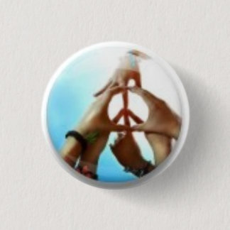 Badge Rond 2,50 Cm signe de paix