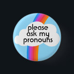 Badge Rond 2,50 Cm S'Il Vous Plaît Demander À Mes Pronounours Colorfu<br><div class="desc">Décorez votre tenue avec ce bouton d'art cool. Ça fait un grand cadeau ! Vous pouvez le customiser et ajouter du texte. Consultez ma boutique pour plus de couleurs et de motifs ! Faites-moi savoir si vous aimeriez quelque chose de personnalisé aussi.</div>