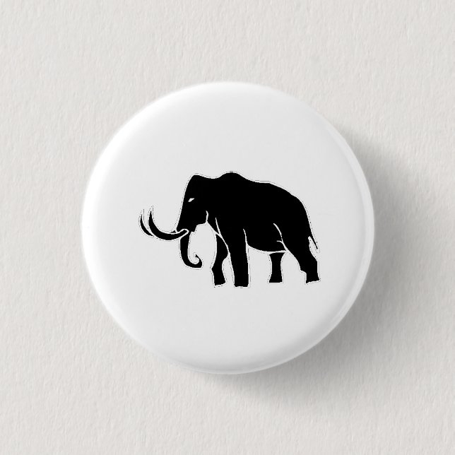Badge Rond 2,50 Cm Silhouette gigantesque (Devant)