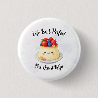 Badge Rond 2,50 Cm Simple Dessert Button