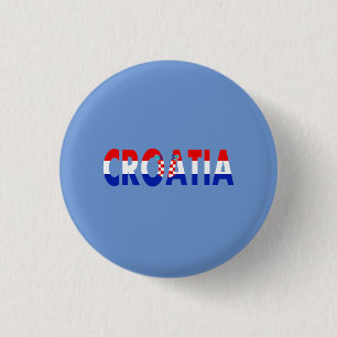 Badge Rond 2,50 Cm Simple moderne Bulgarie National Drapeau Vêtements