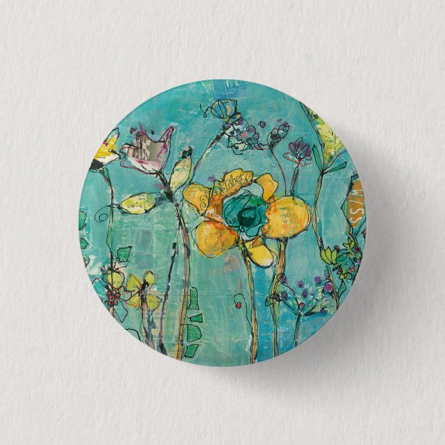 Badge Rond 2,50 Cm Singe et maman (Devant)