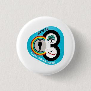 Badge Rond 2,50 Cm Skylab 3 patchs