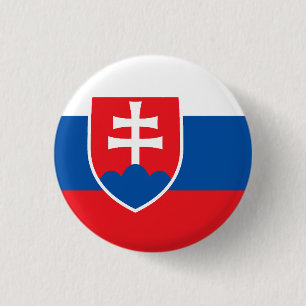 Badge Rond 2,50 Cm Slovaquie
