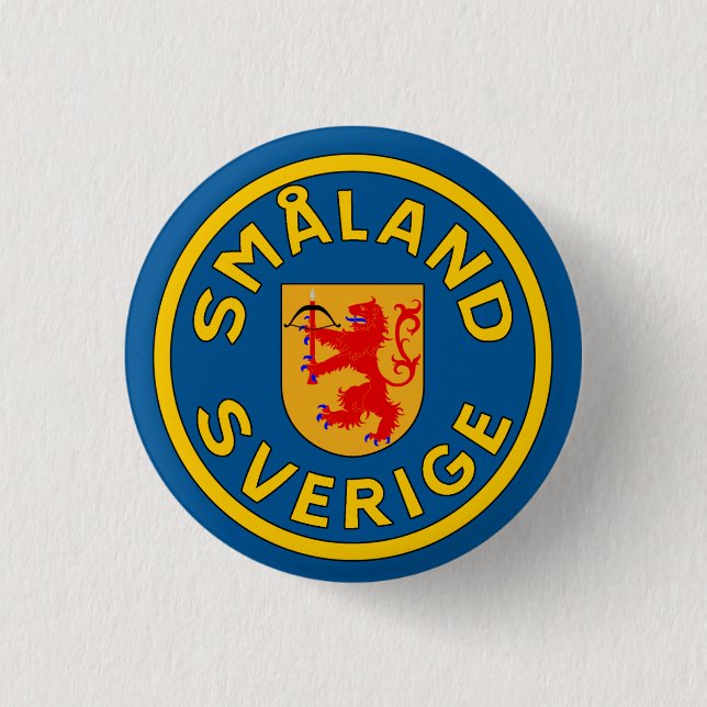 Badge Rond 2,50 Cm Småland (Devant)