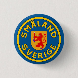 Badge Rond 2,50 Cm Småland