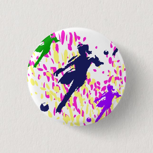 BADGE ROND 2,50 CM SOCCER     (Devant)