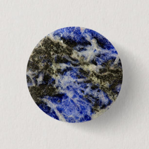 Badge Rond 2,50 Cm Sodalite bleue