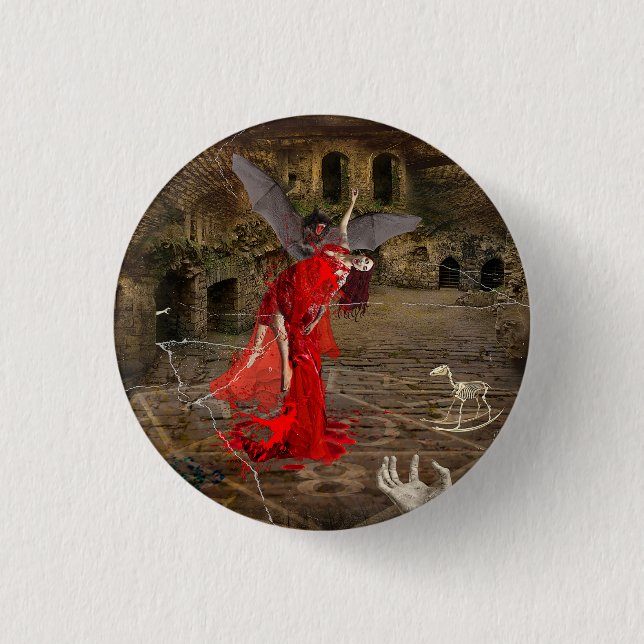 Badge Rond 2,50 Cm Soif (Devant)