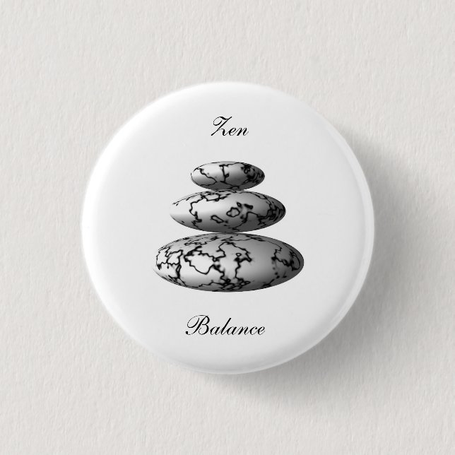 Badge Rond 2,50 Cm Solde zen (Devant)