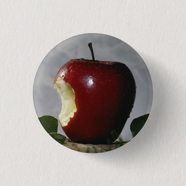 Badge Rond 2,50 Cm Sortir De La Pomme (Devant)