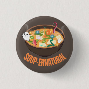 Badge Rond 2,50 Cm Soupe naturelle