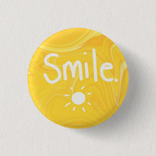 Badge Rond 2,50 Cm Sourire