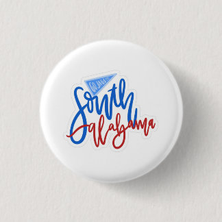 Badge Rond 2,50 Cm South Alabama Gameday Button