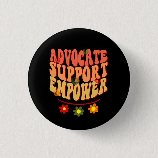 Badge Rond 2,50 Cm Soutien des avocats (Devant)