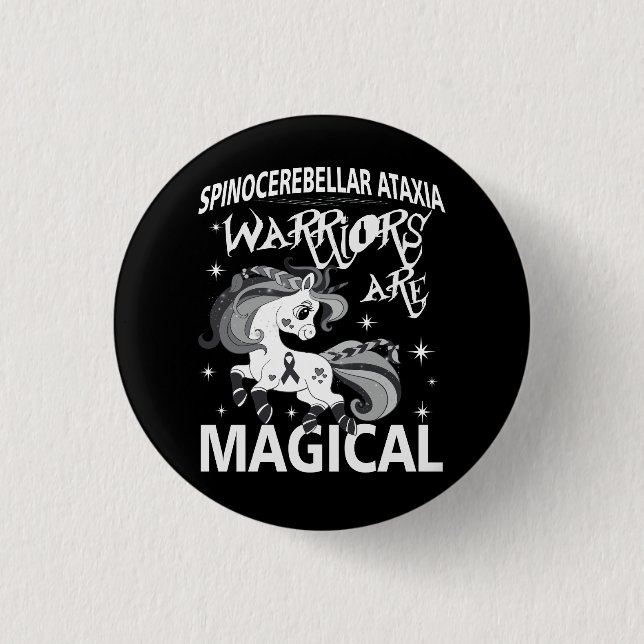 Badge Rond 2,50 Cm Spinocerebellar Ataxia Warrimee Awareness Ribbon S (Devant)