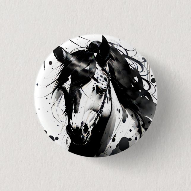 Badge Rond 2,50 Cm Spirit Pony 2 (Devant)