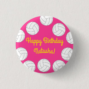 Badge Rond 2,50 Cm Sport de la partie Anniversaire de enfant de volle