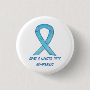 Badge Rond 2,50 Cm Spy/Neuter Animaux de compagnie Sensibilisation Pe