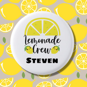 Badge Rond 2,50 Cm Stand de Lemonade Personnalisé