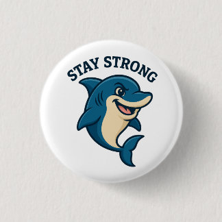 Badge Rond 2,50 Cm Stay Strong Splash T-Shirt