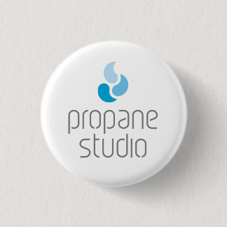 Badge Rond 2,50 Cm Studio de propane - bouton rond