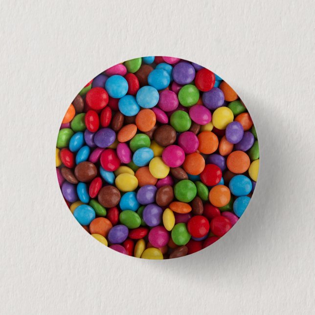 Badge Rond 2,50 Cm Sucreries (Devant)