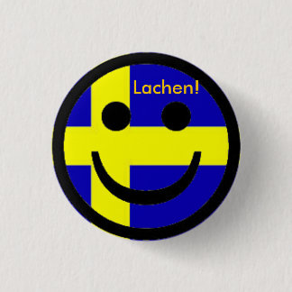 Badge Rond 2,50 Cm Suède Button Sourire
