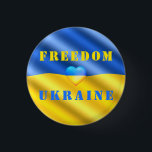 Badge Rond 2,50 Cm Support Ukraine Button Freedom - drapeau ukrainien<br><div class="desc">Boutons de soutien à l'Ukraine - Paix - Drapeau ukrainien - Liberté - Solidarité - Fort Ensemble - Victoire de la Liberté ! Faisons du monde un endroit meilleur - tout le monde ensemble ! Un monde meilleur commence - dépend - a besoin de VOUS aussi! Vous pouvez transférer vers...</div>