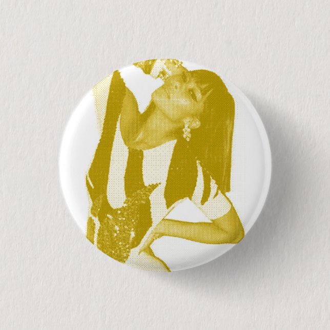 Badge Rond 2,50 Cm Surprise de Changhaï (Devant)